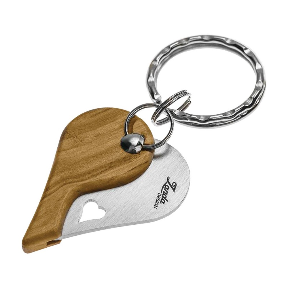 LionSTEEL LionBeat Heart Olive Wood