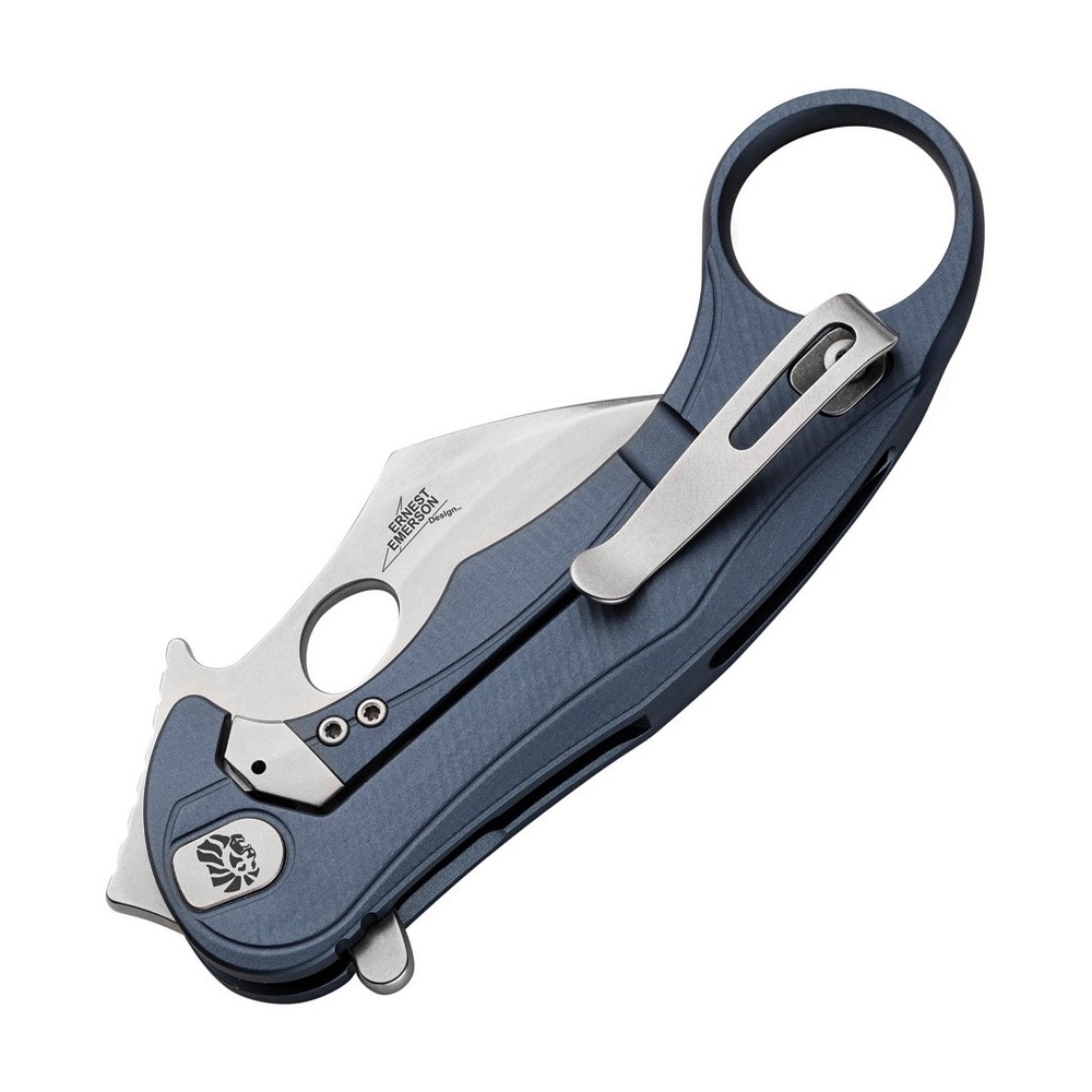 LionSTEEL LEone Mid Framelock Blue SW