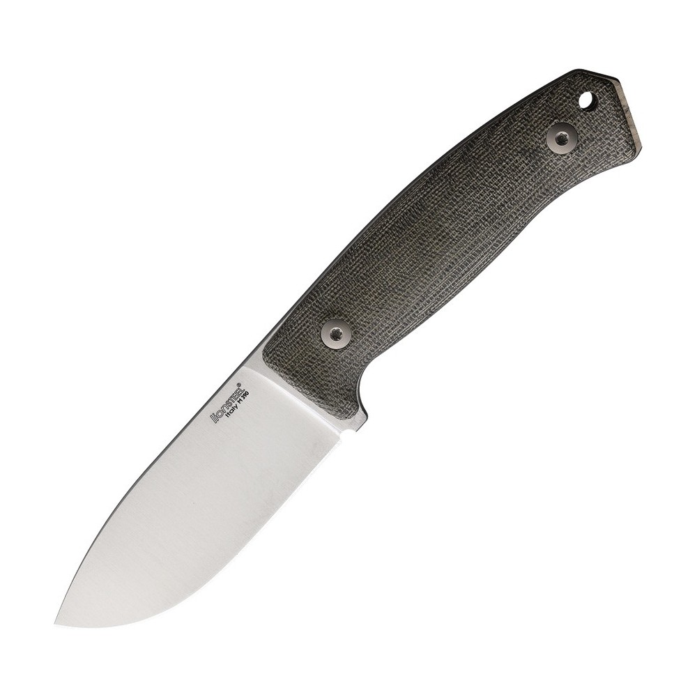 LionSTEEL M2M Fixed Blade Green Canvas