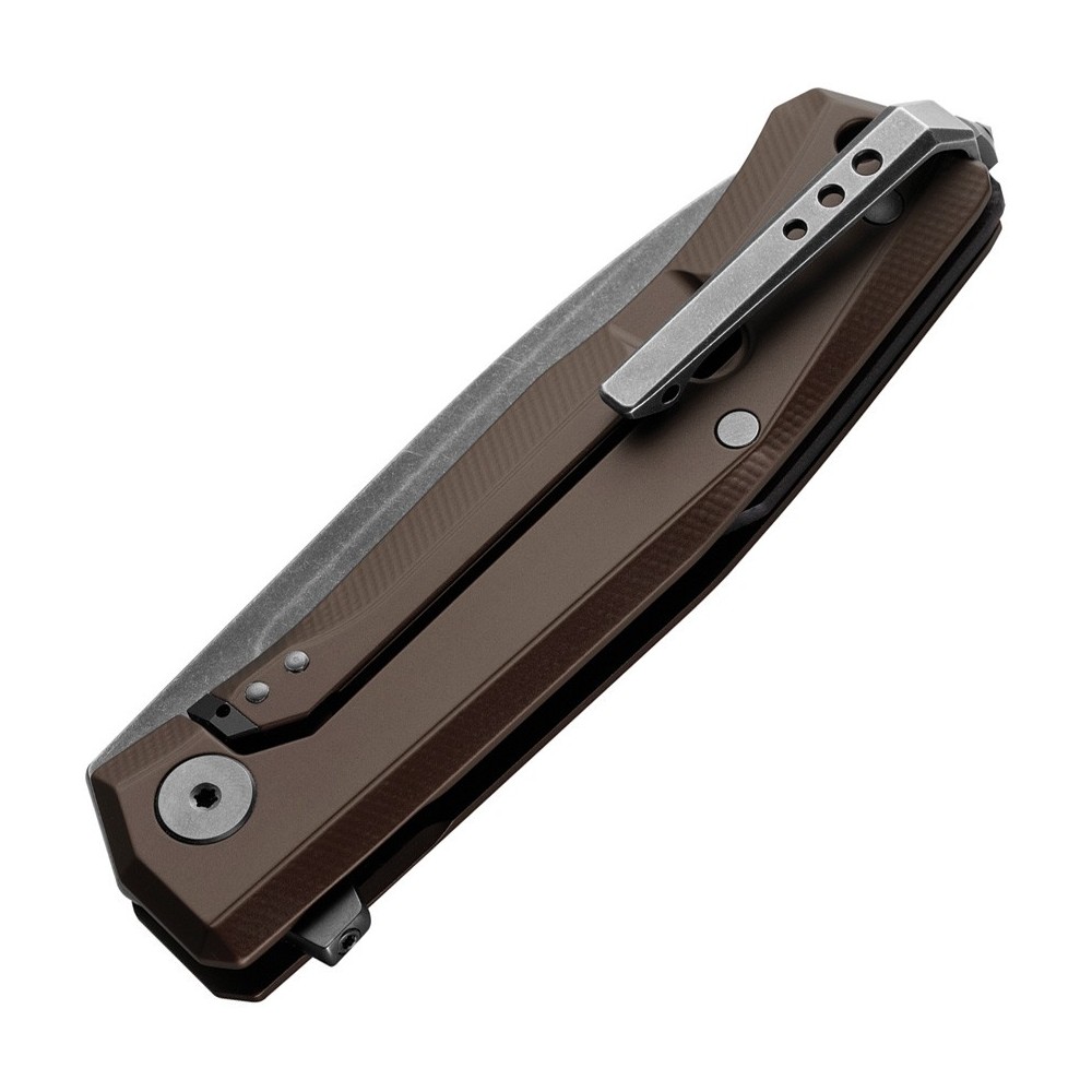 LionSTEEL Myto Framelock Aluminum Brown
