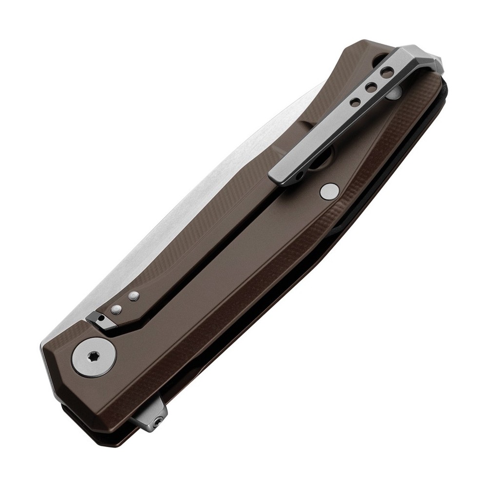 LionSTEEL Myto Framelock Aluminum Brown