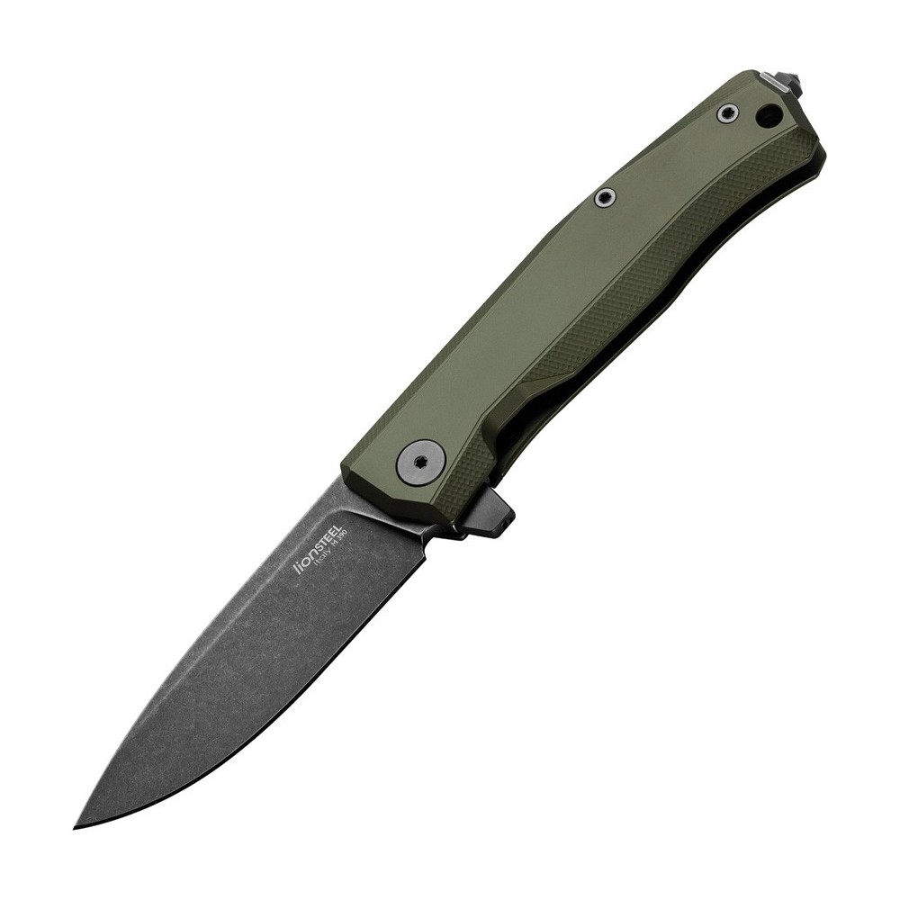 LionSTEEL Myto Framelock Aluminum Green