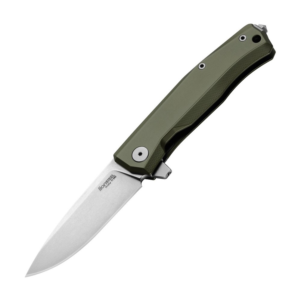 LionSTEEL Myto Framelock Aluminum Green