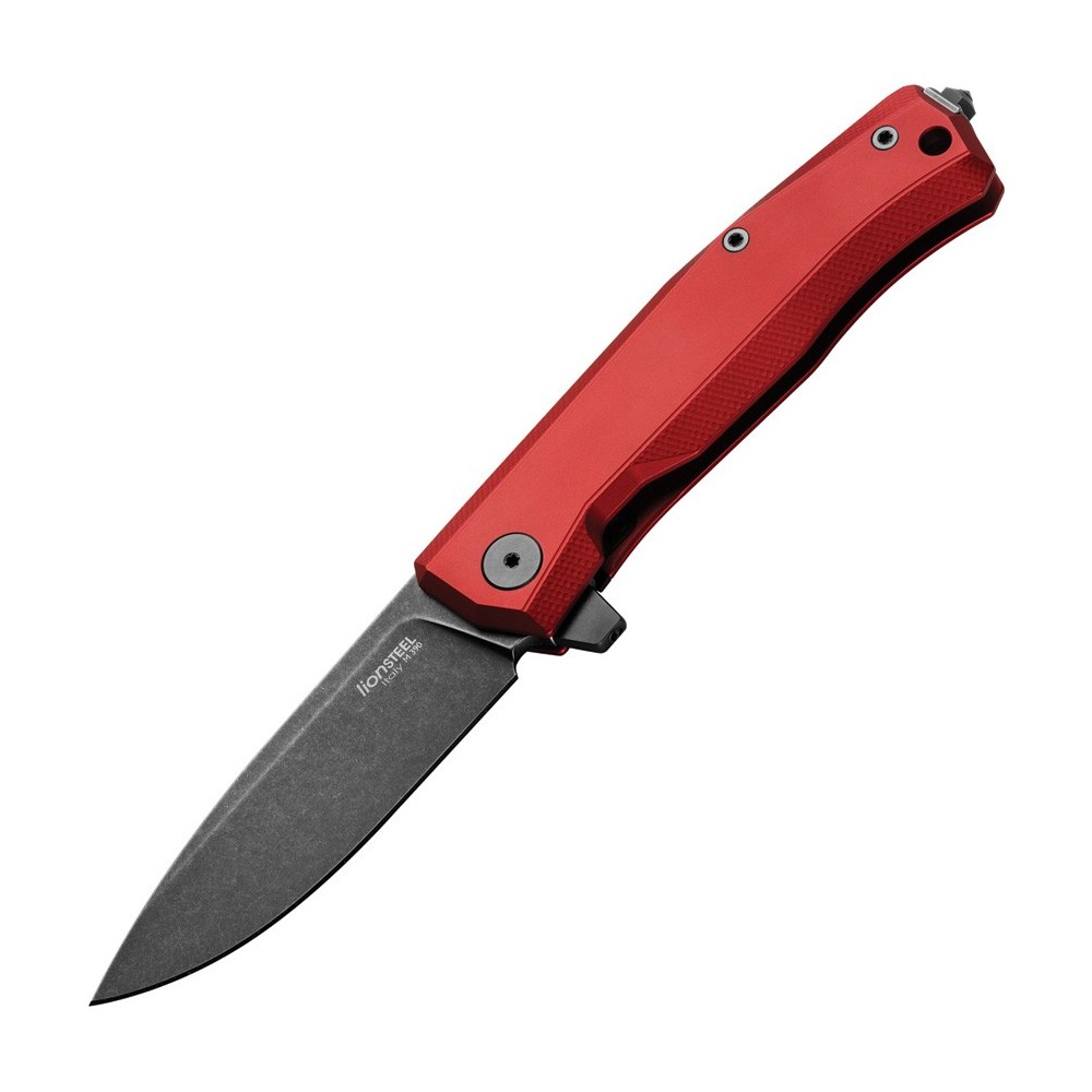 LionSTEEL Myto Framelock Aluminum Red