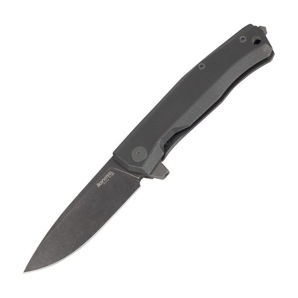 LionSTEEL Myto Framelock Titanium Black