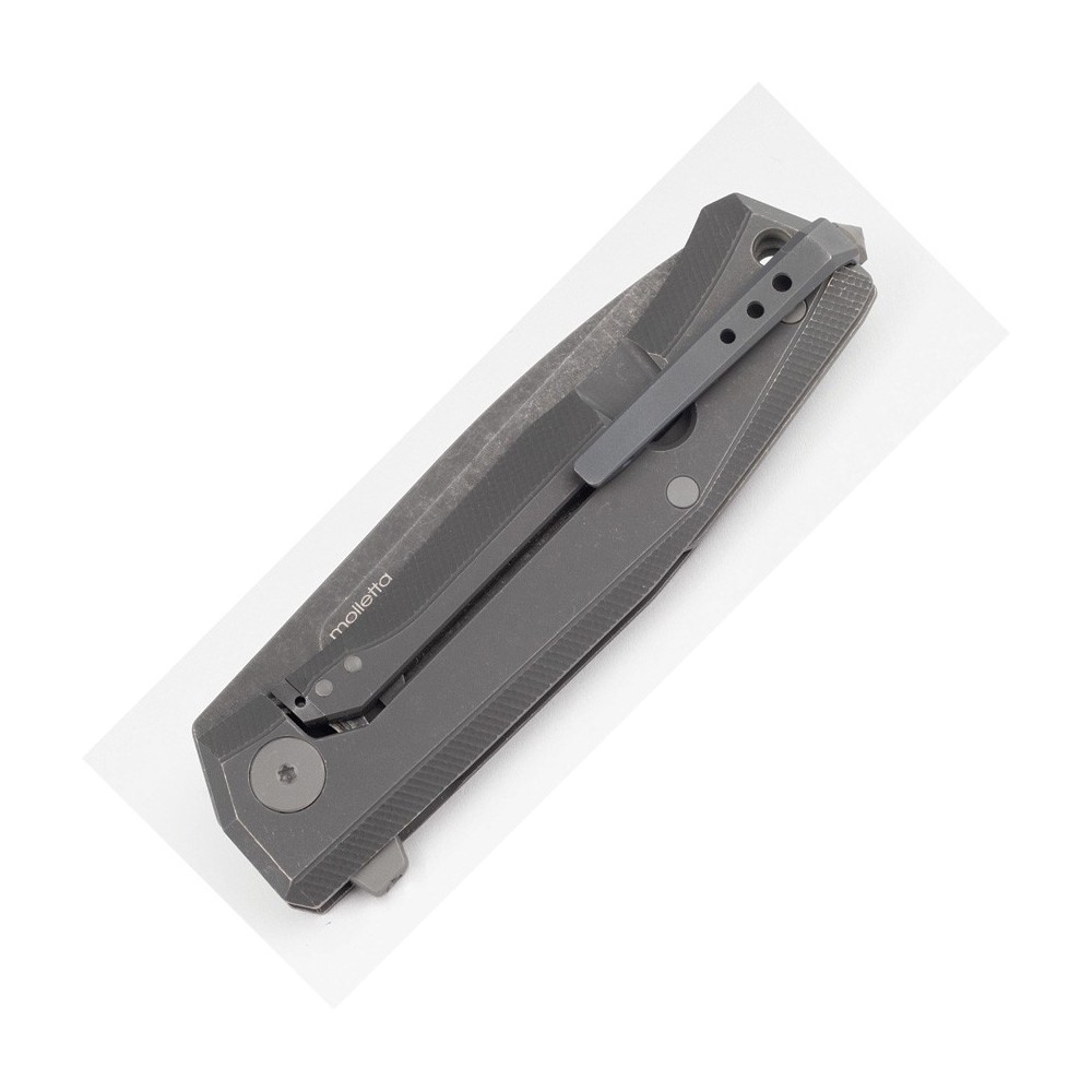 LionSTEEL Myto Framelock Titanium Black