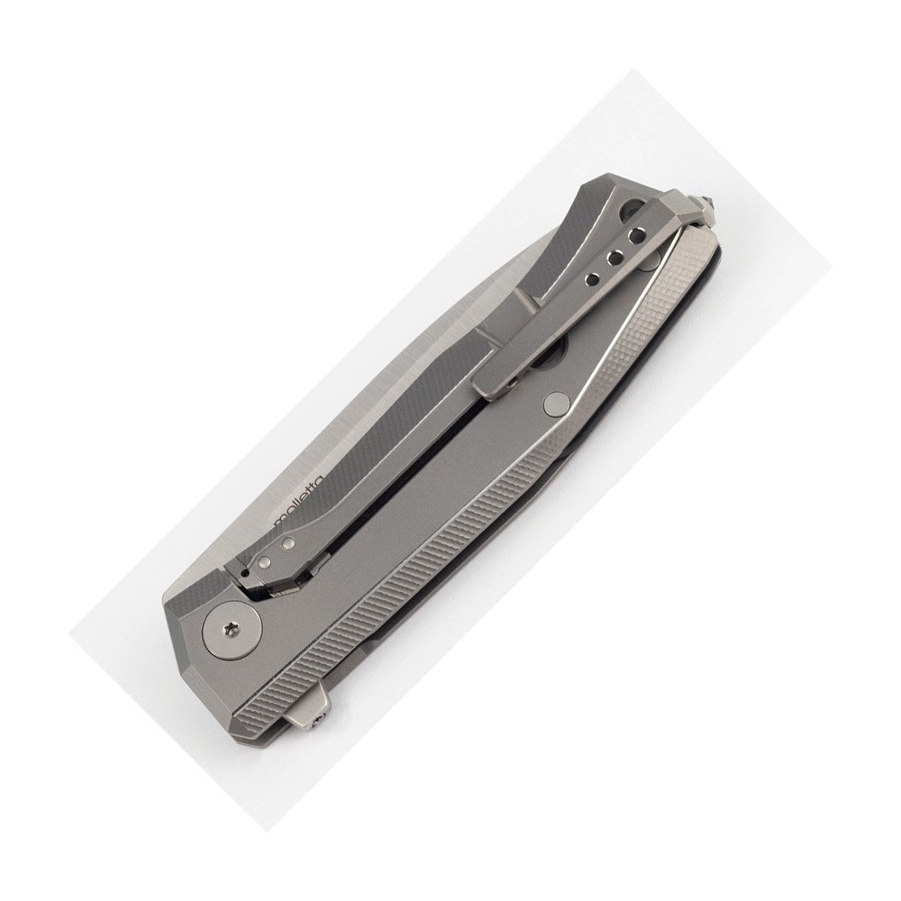 LionSTEEL Myto Framelock Blk Micarta