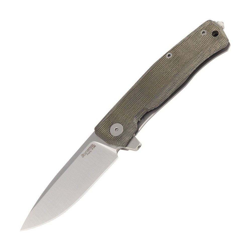 LionSTEEL Myto Framelock Grn Micarta