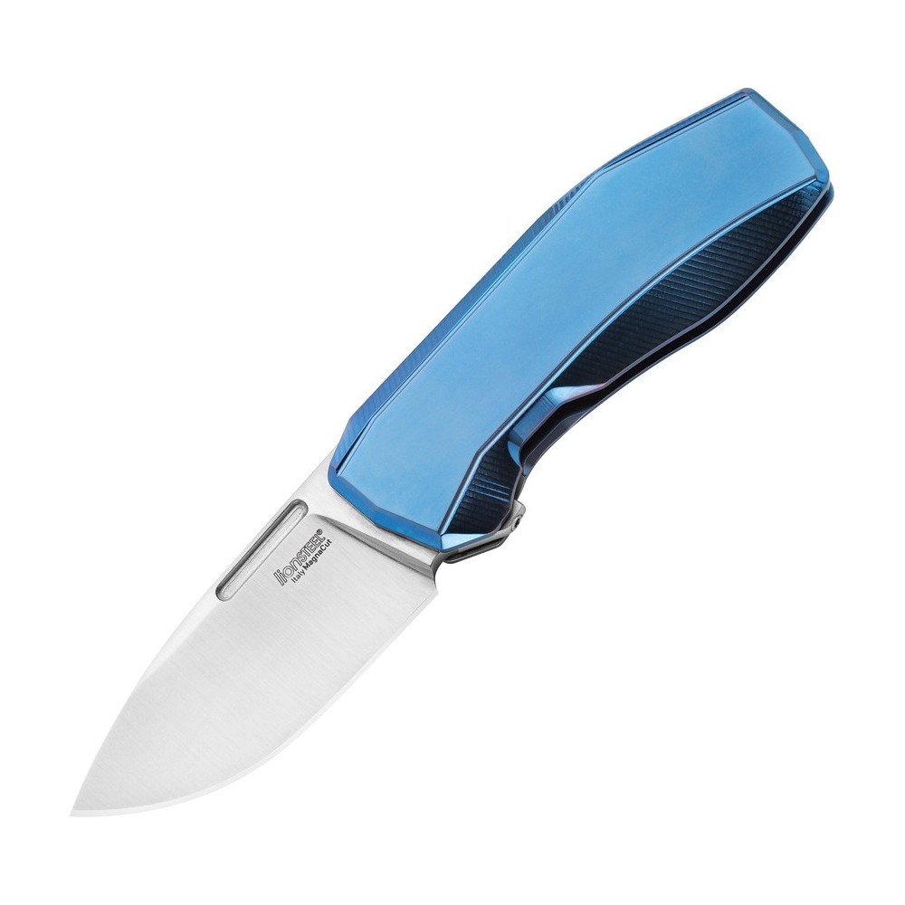 LionSTEEL N.ONE Framelock Blue