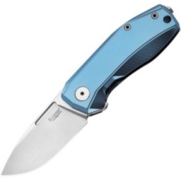 LionSTEEL Nano Framelock Blue TI