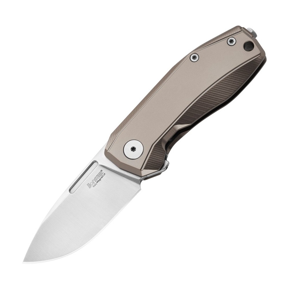 LionSTEEL Nano Framelock Bronze TI