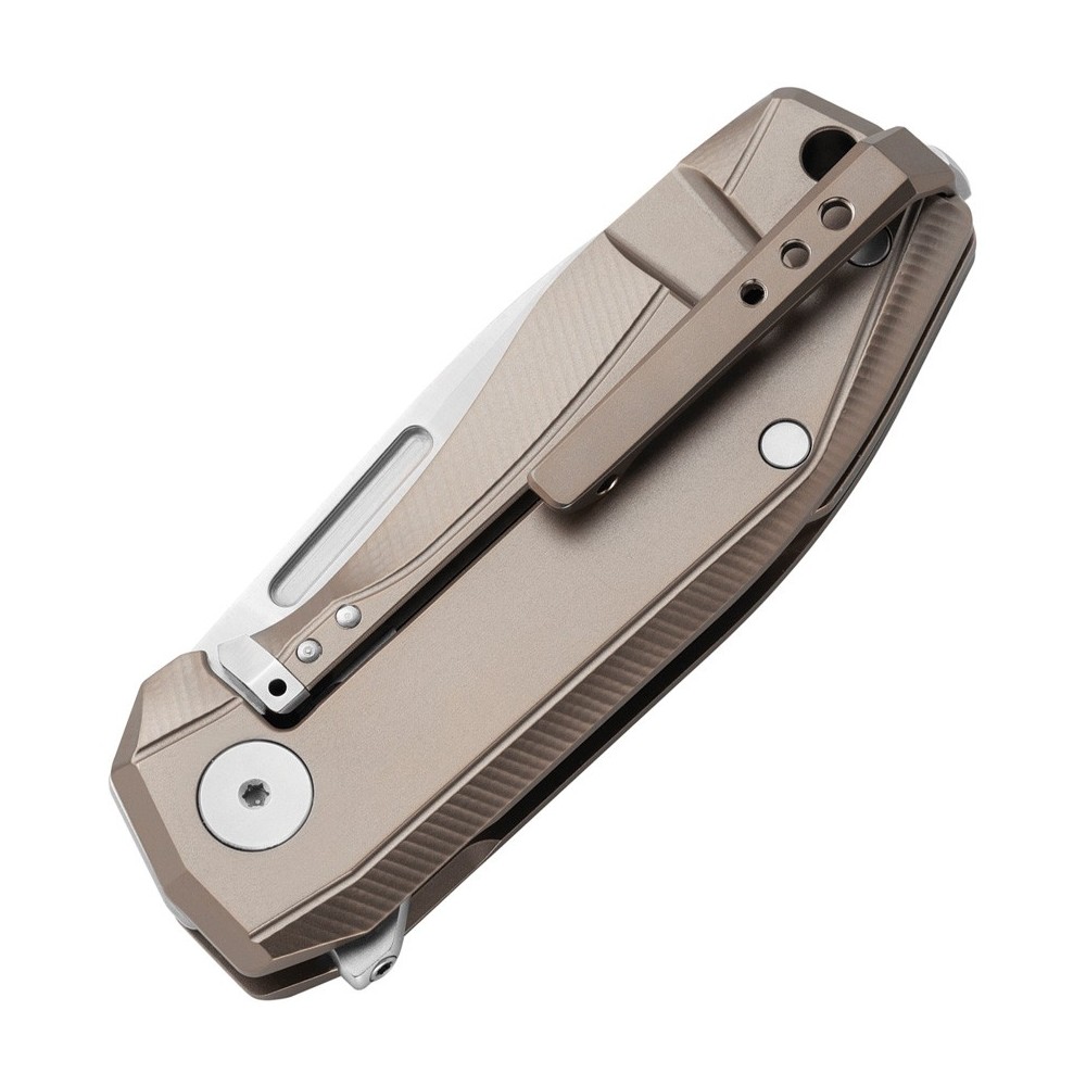 LionSTEEL Nano Framelock Bronze TI