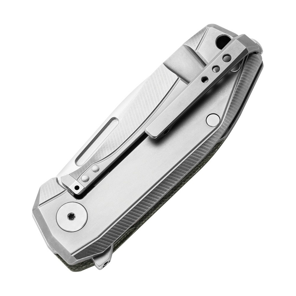 LionSTEEL Nano Framelock Green Micarta