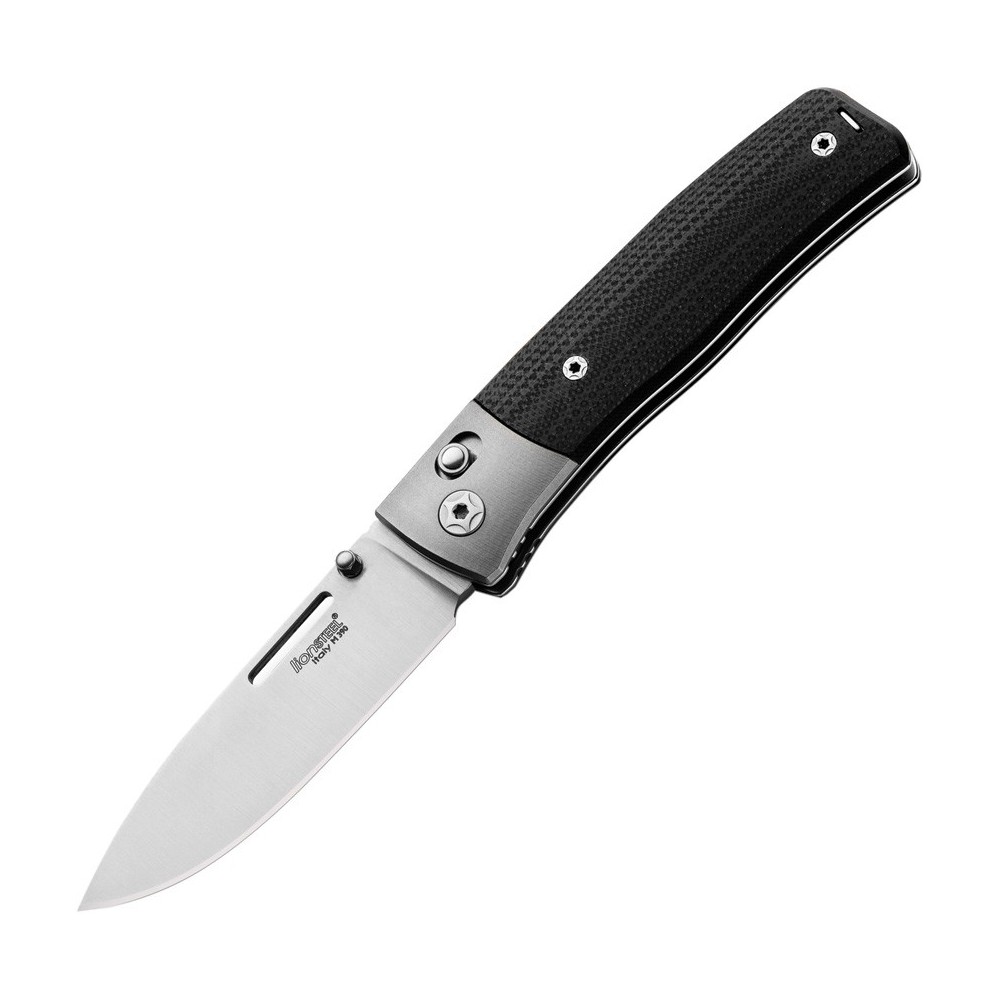 LionSTEEL Nini 2 Crossbar Lock Black G10
