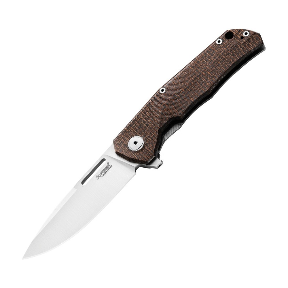 LionSTEEL Q4TTRO Framelock GrnBurlap