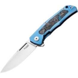 LionSTEEL Q4TTRO Framelock Blue Ti