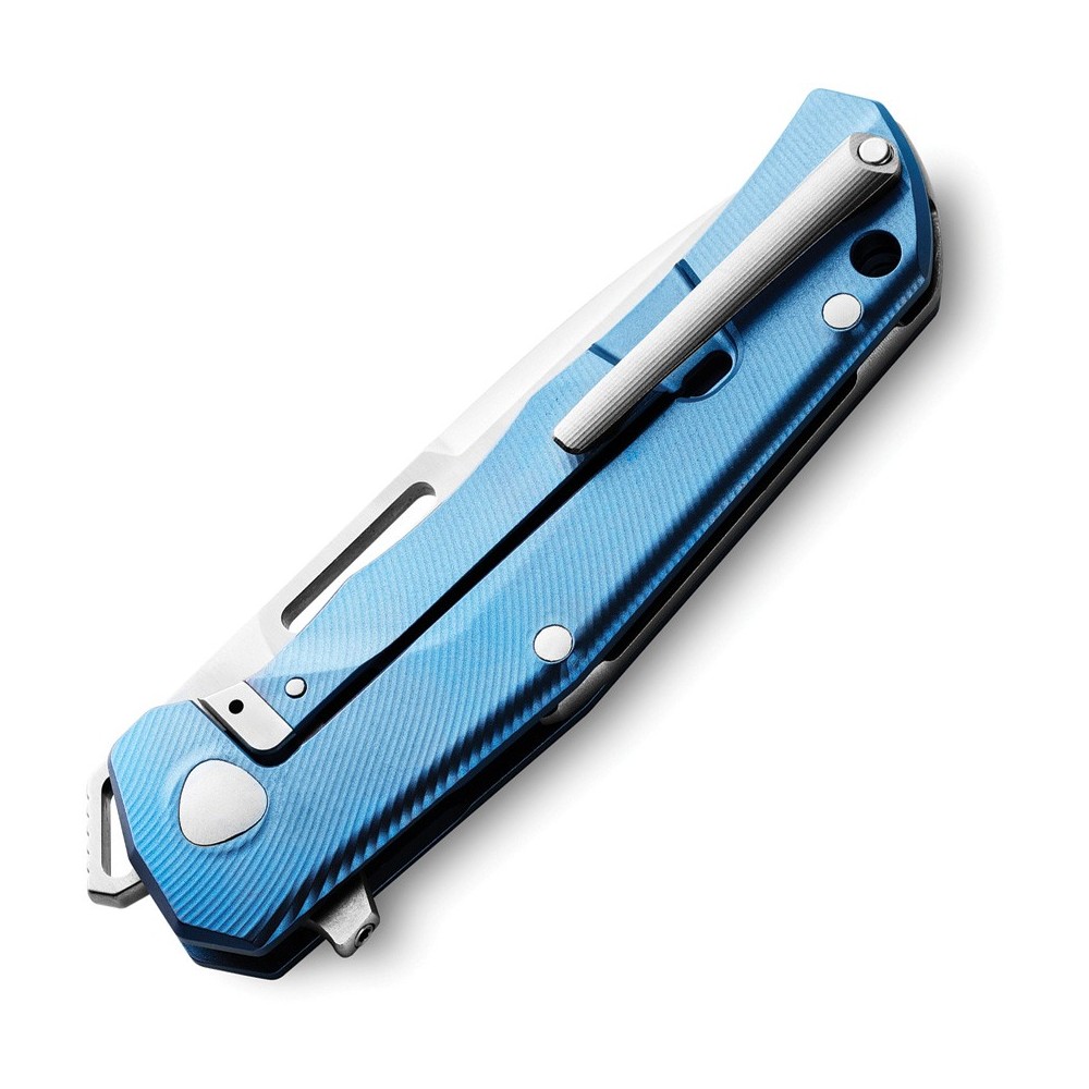 LionSTEEL Q4TTRO Framelock Blue Ti