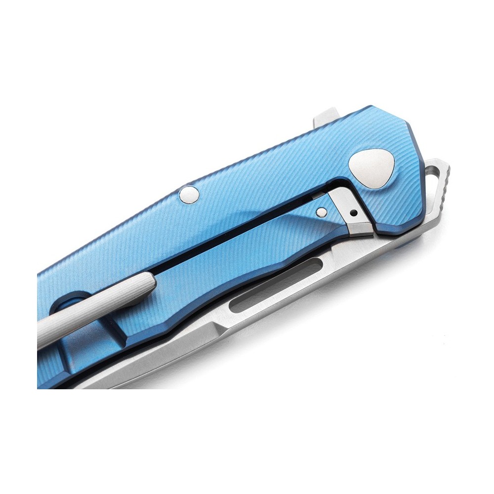 LionSTEEL Q4TTRO Framelock Blue Ti