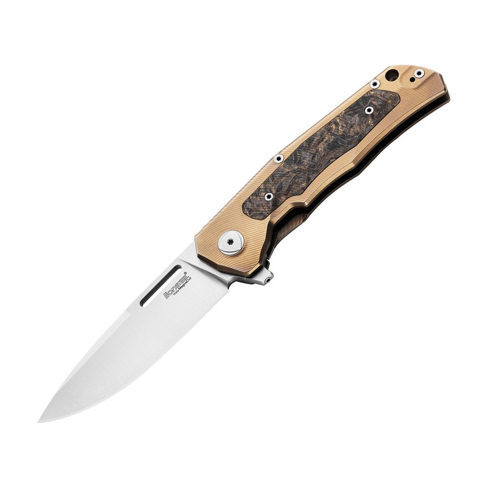 LionSTEEL Q4TTRO Framelock Brn Ti