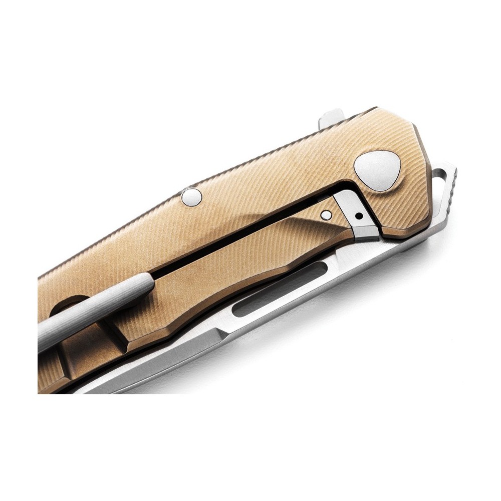 LionSTEEL Q4TTRO Framelock Brn Ti