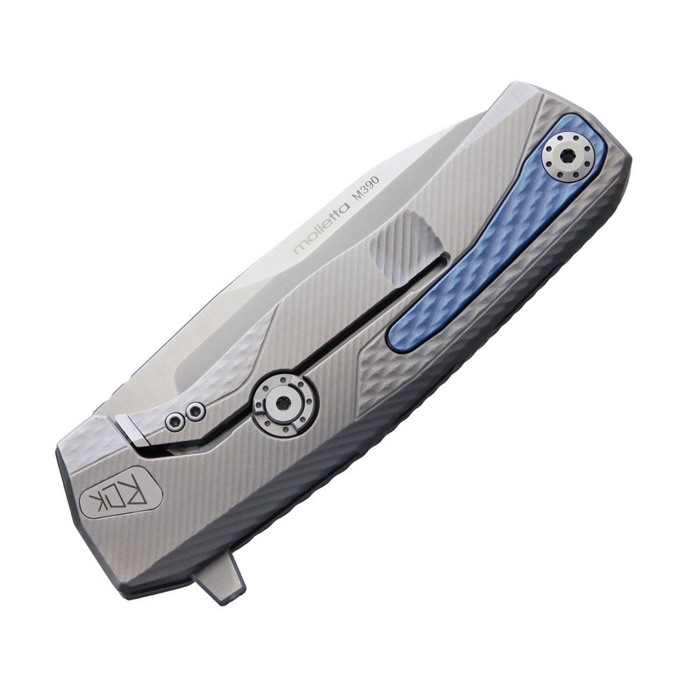 LionSTEEL ROK Titanium Framelock Gray