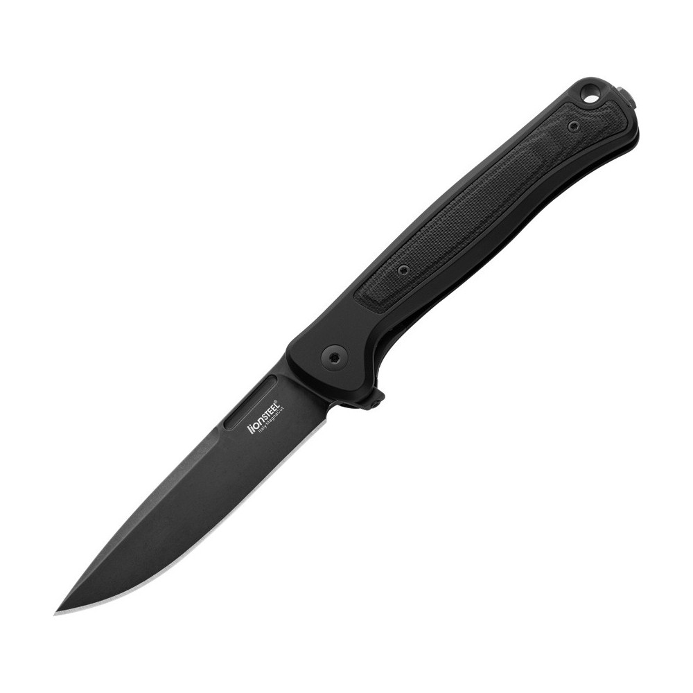 LionSTEEL Skinny Framelock Black Al