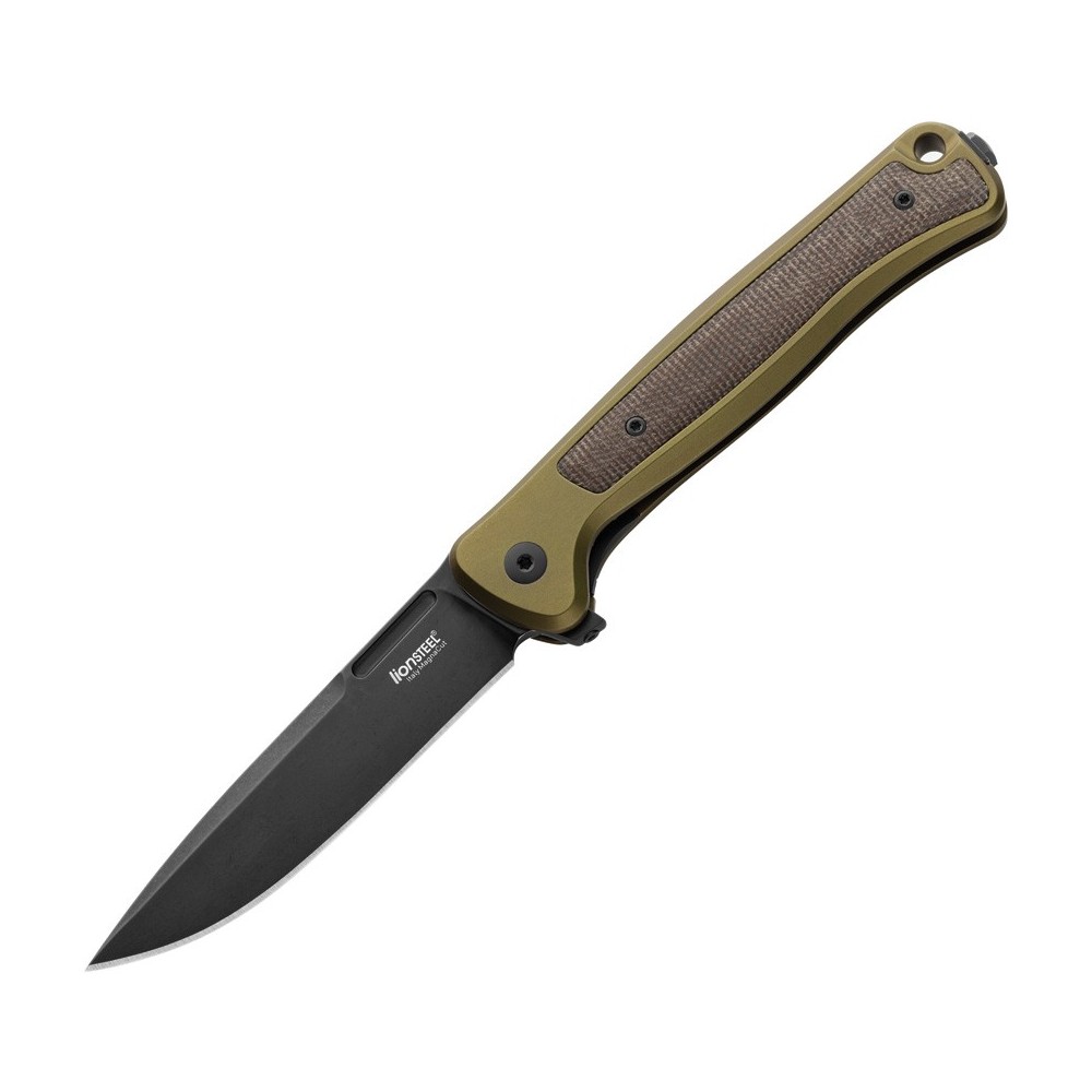 LionSTEEL Skinny Framelock Green Al