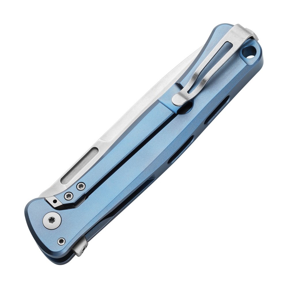 LionSTEEL Skinny Framelock Blue Ti
