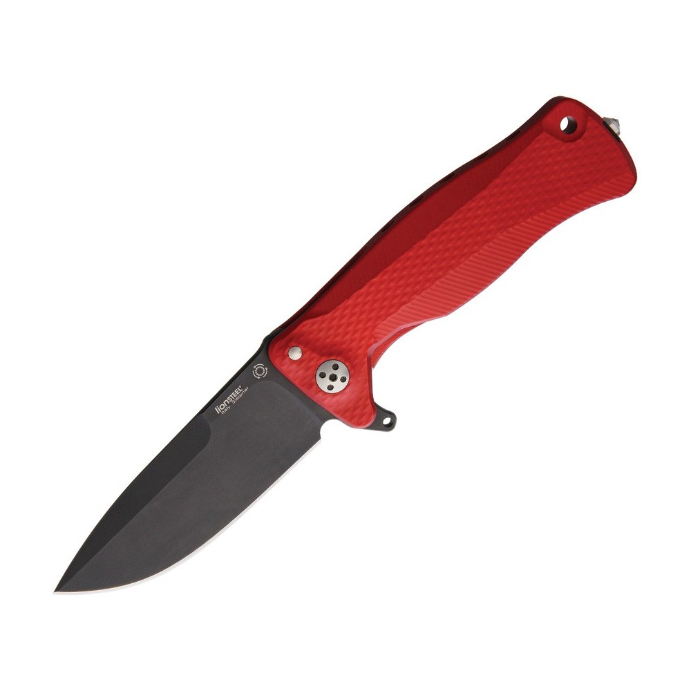 LionSTEEL SR11 Black Red Framelock