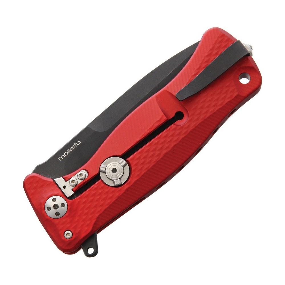 LionSTEEL SR11 Black Red Framelock