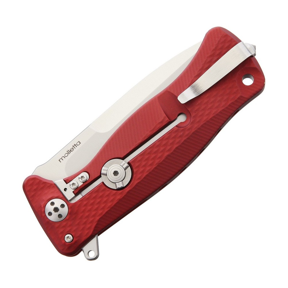 LionSTEEL SR11 Satin Red Framelock
