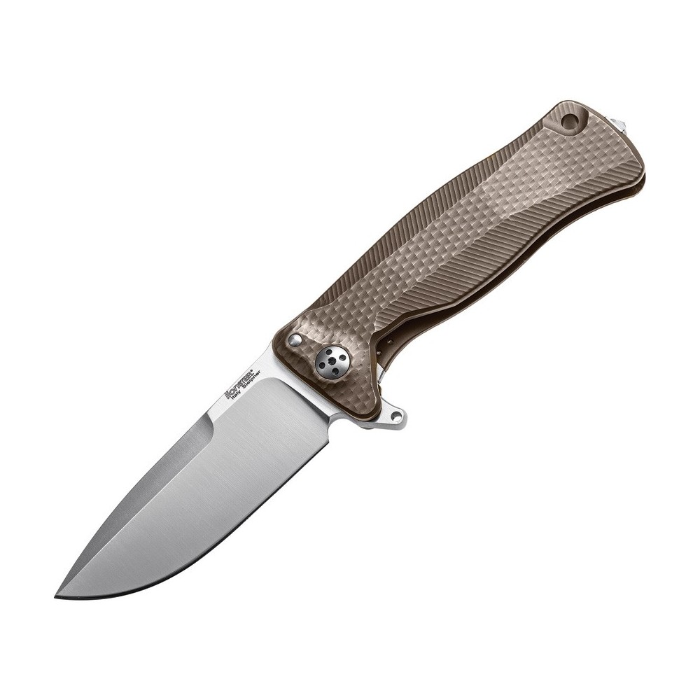 LionSTEEL SR11 Framelock Titanium Bronze