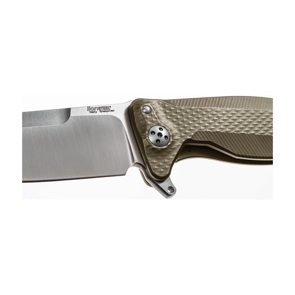 LionSTEEL SR11 Framelock Titanium Bronze