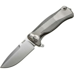 LionSTEEL SR11 Framelock Titanium Gray