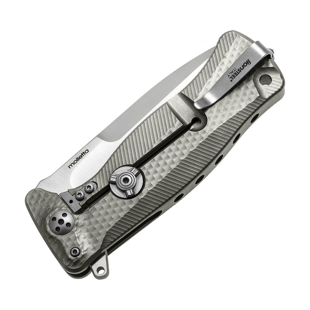 LionSTEEL SR11 Framelock Titanium Gray