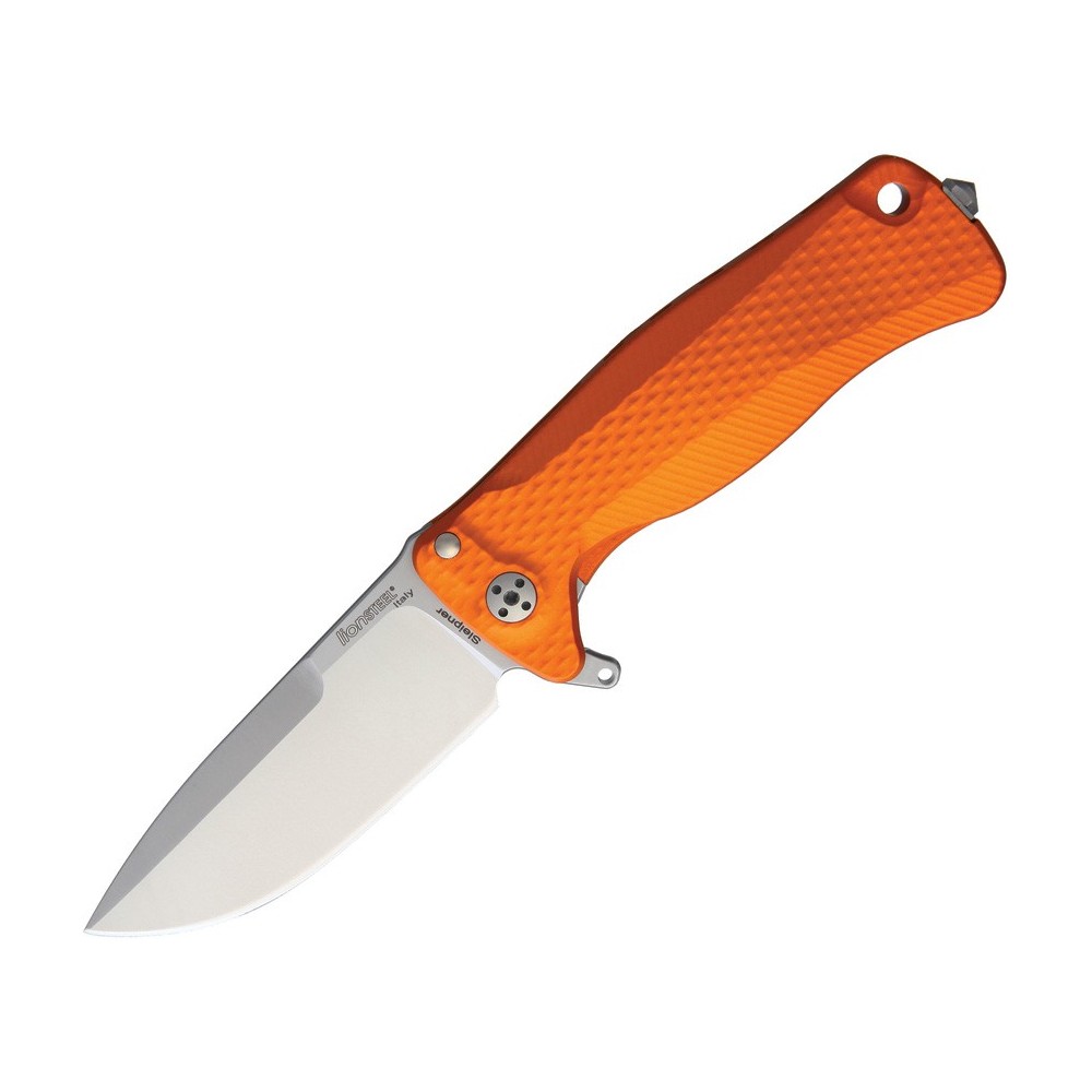 LionSTEEL SR22 Framelock Orange Satin