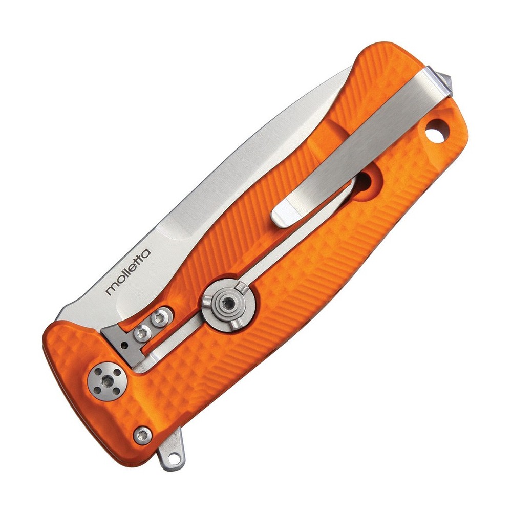 LionSTEEL SR22 Framelock Orange Satin