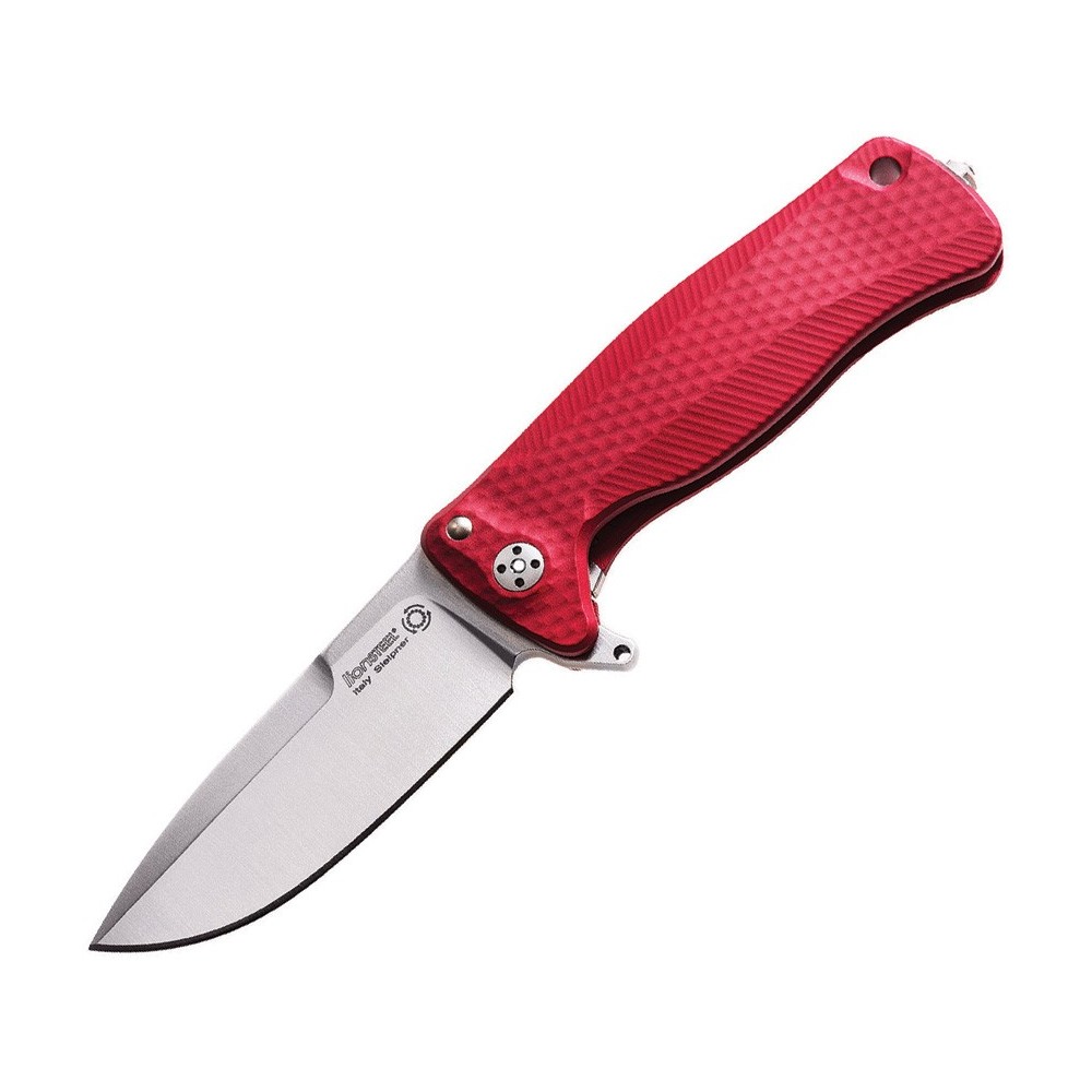 LionSTEEL SR22 Framelock Red Satin