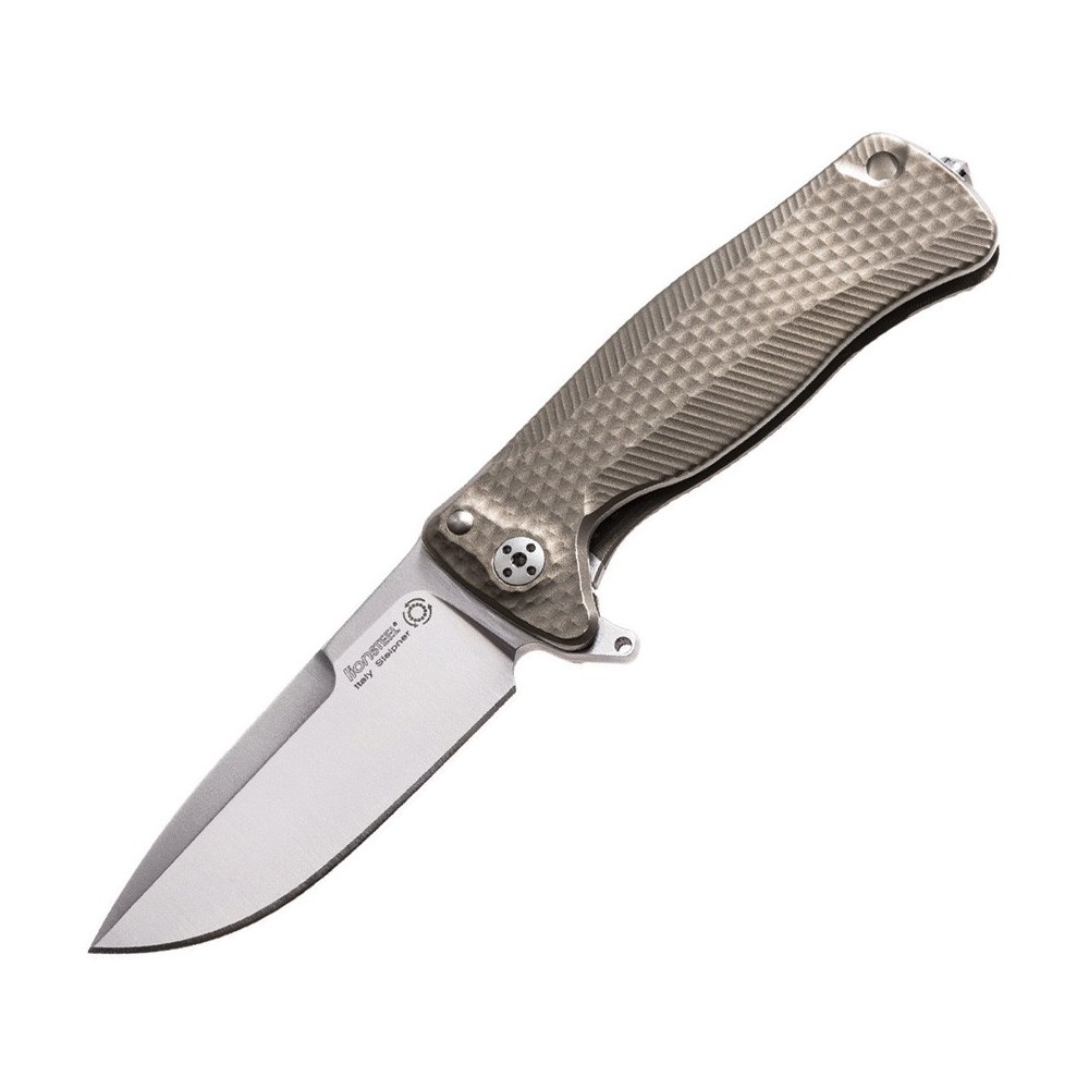 LionSTEEL SR22 Framelock Titanium Bronze