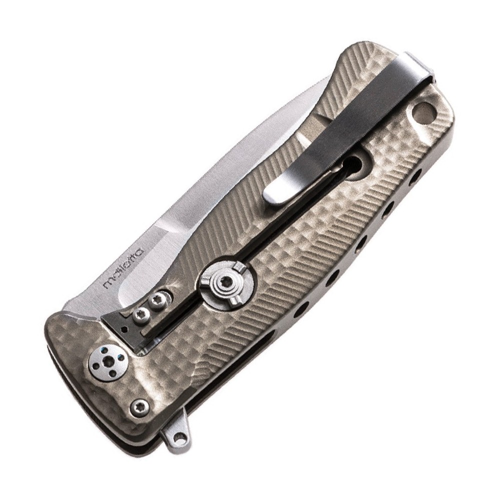 LionSTEEL SR22 Framelock Titanium Bronze