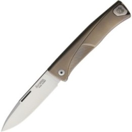 LionSTEEL Thrill Slip Joint Brown Ti