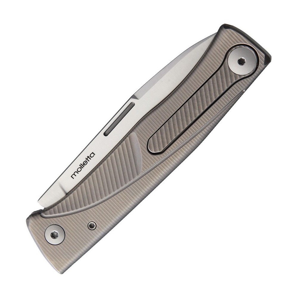 LionSTEEL Thrill Slip Joint Gray Ti