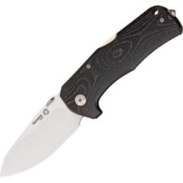 LionSTEEL TM1 Micarta Handle Satin Blade