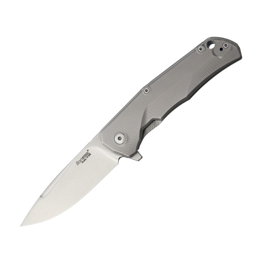 LionSTEEL TRE Titanium Framelock Blue