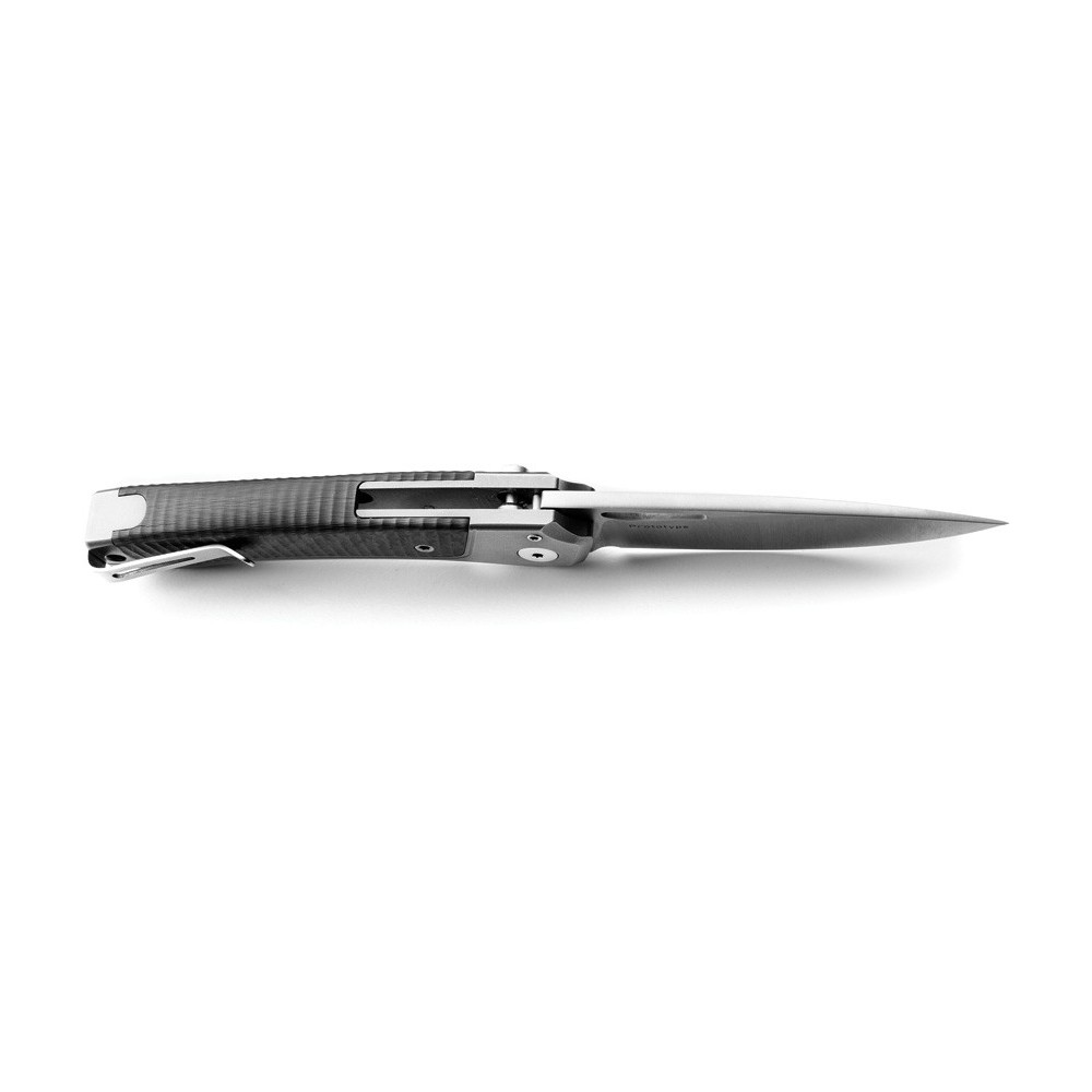 LionSTEEL Twain Button Lock CF Gray