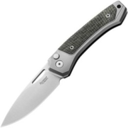 LionSTEEL Twain Button Lock Grn Mic