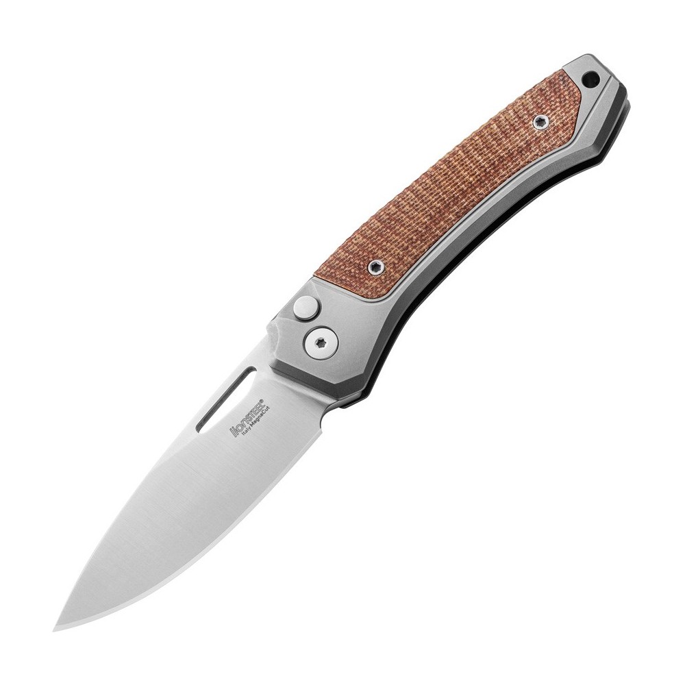LionSTEEL Twain Button Lock Nat Mic