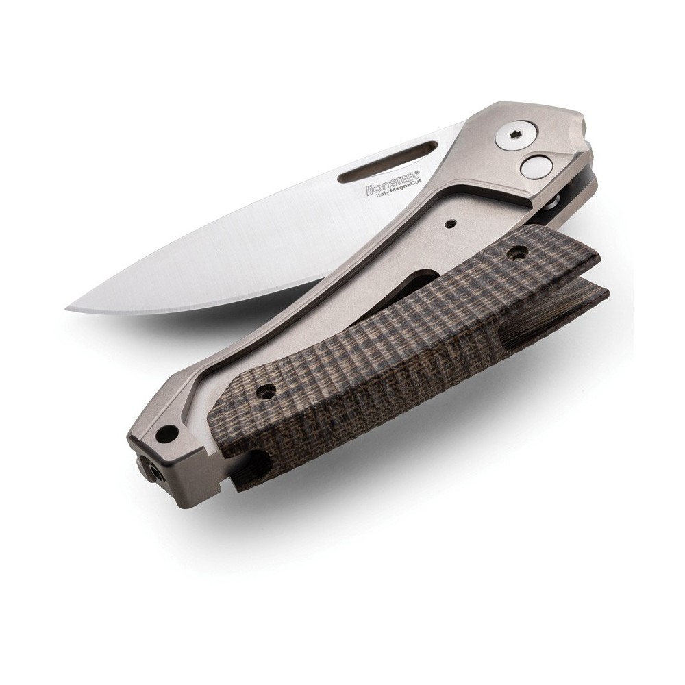 LionSTEEL Twain Button Lock Nat Mic