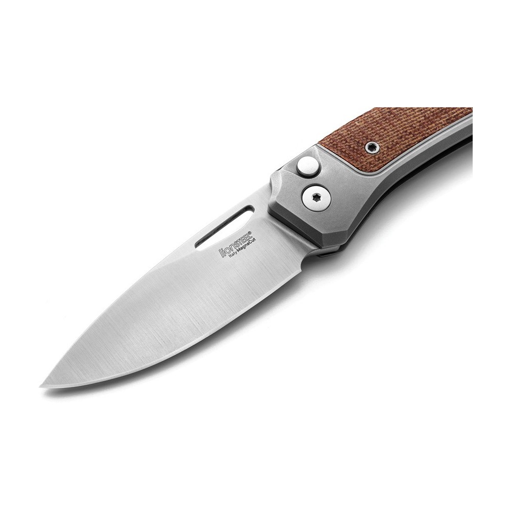 LionSTEEL Twain Button Lock Nat Mic