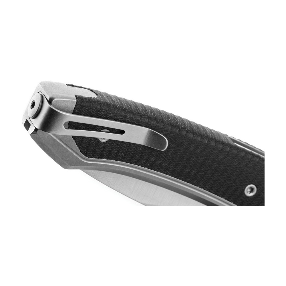 LionSTEEL Twain Button Lock Blk G10